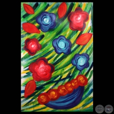 ACRÍLICOS y TÉCNICA MIXTA, 2008 - 2009 - Obras de GABRIELA DÍAZ DE ESPADA